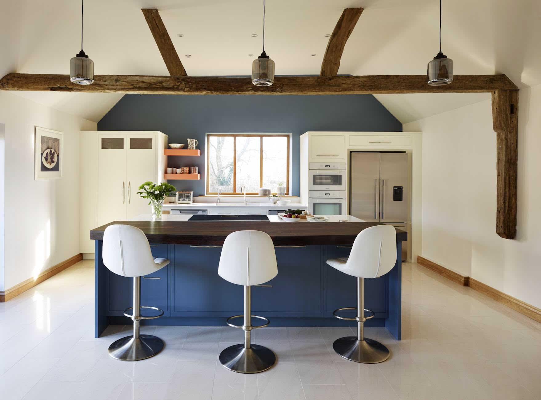 Barn style Linear kitchen design