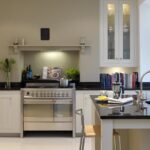 Broken plan Shaker kitchen design