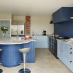 Blue Shaker kitchen design