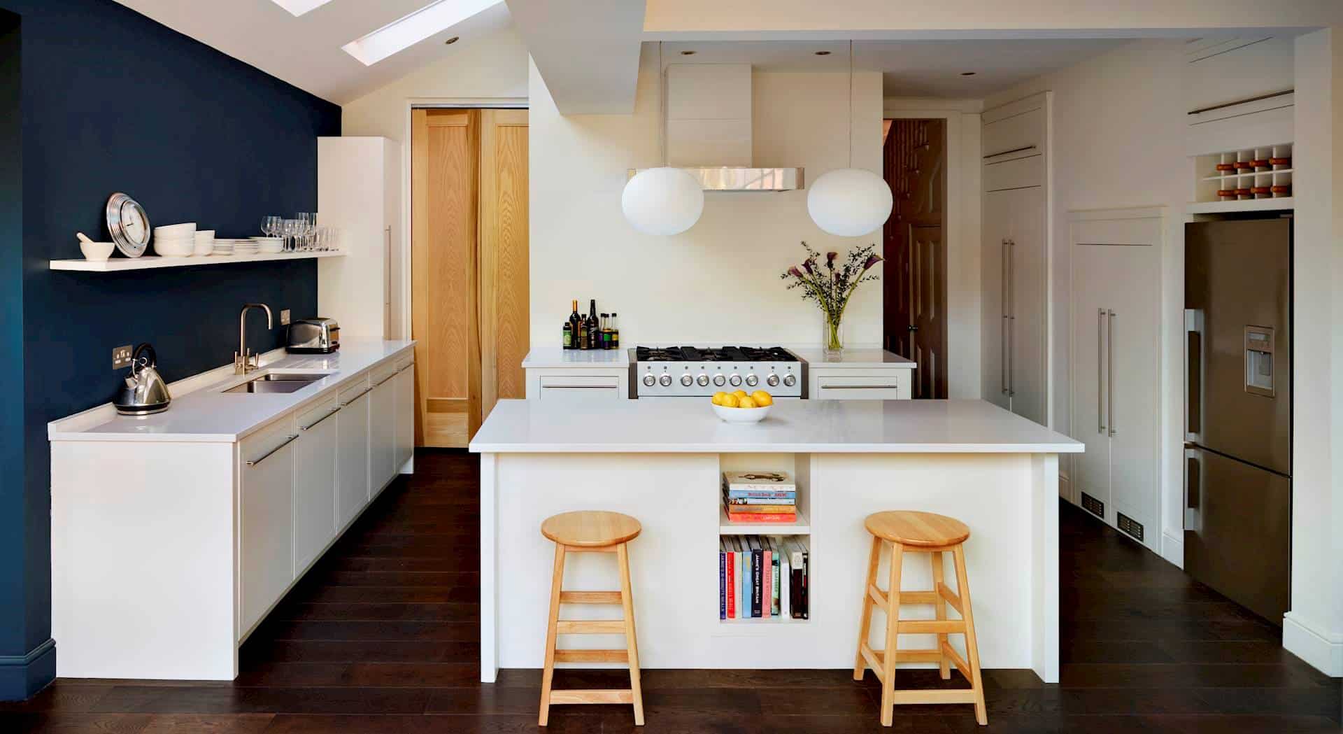 broken plan kitchen design