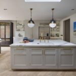 Soft grey Original kitchen design