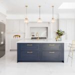 White classic Shaker kitchen design
