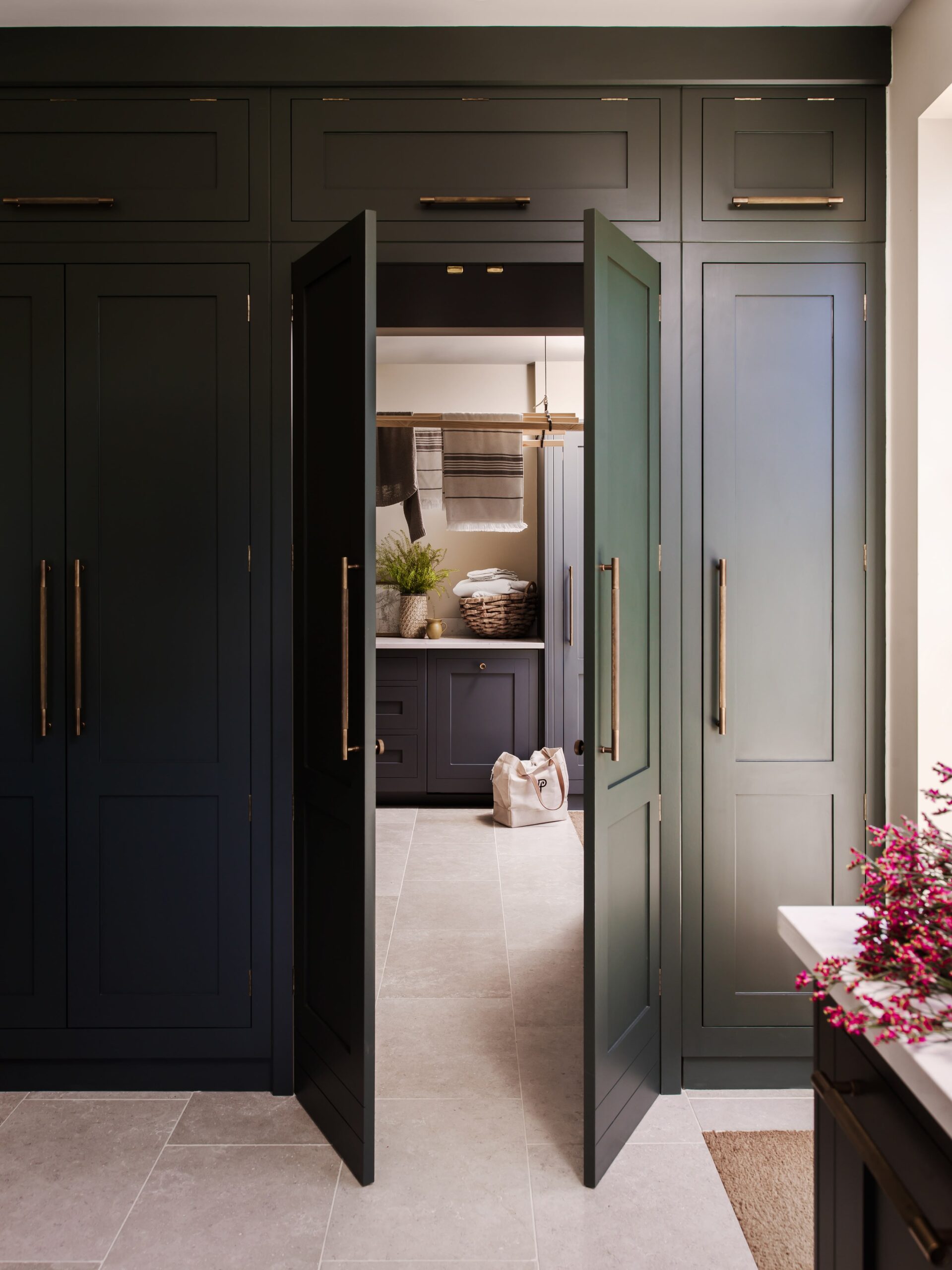 Dark Green Kitchen Doors