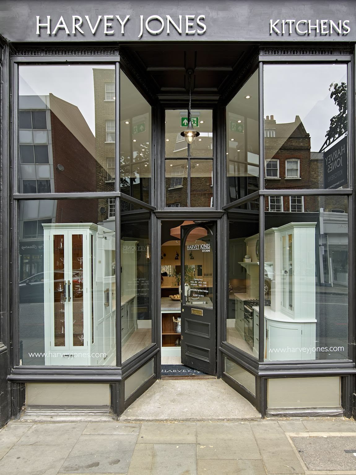 Harvey Jones showroom entrance