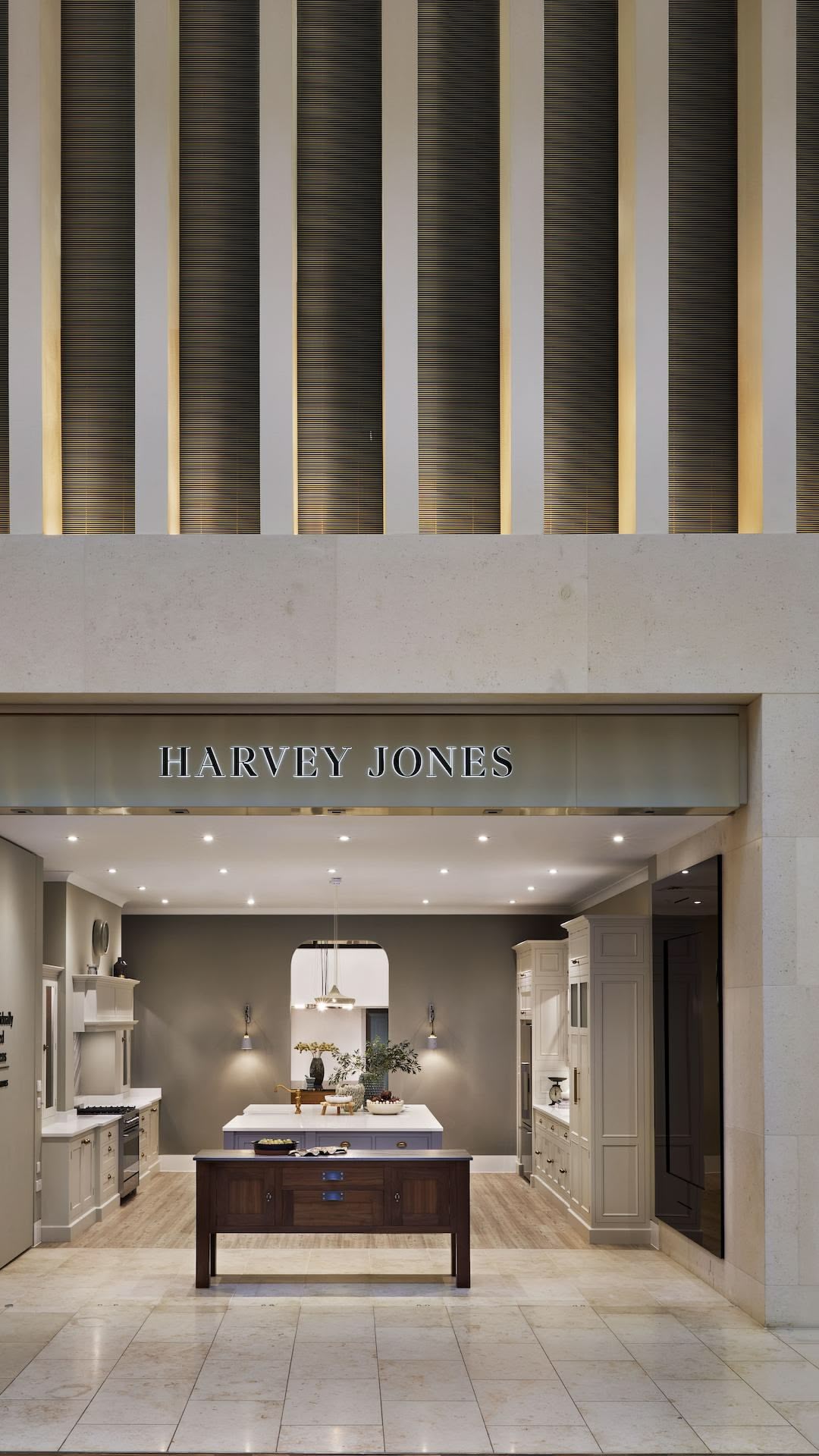 Harvey Jones showroom entrance