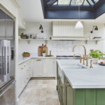 L-shaped Indoor-outdoor inspired Arbor kitchen
