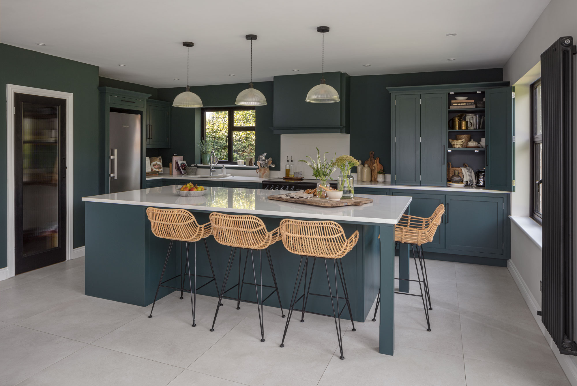 Teal Arbor kitchen design
