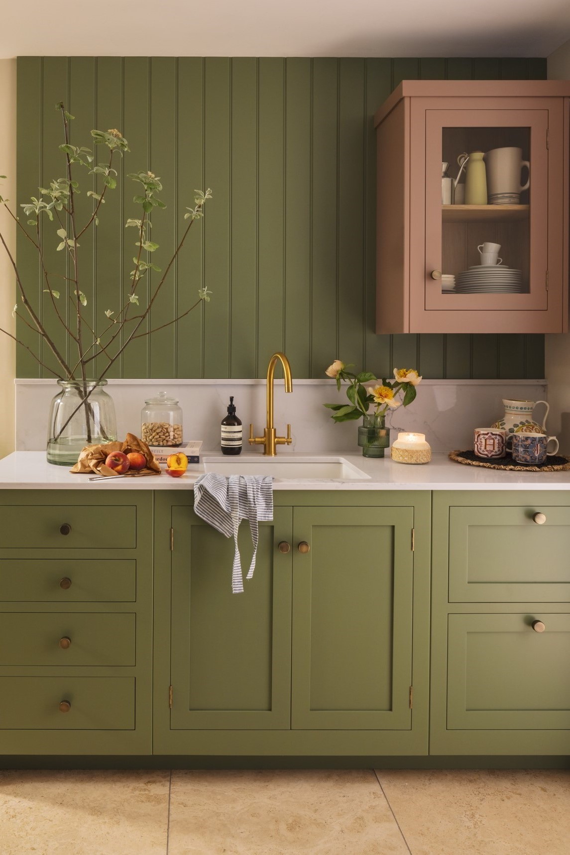 Sage Green Shaker Kitchen