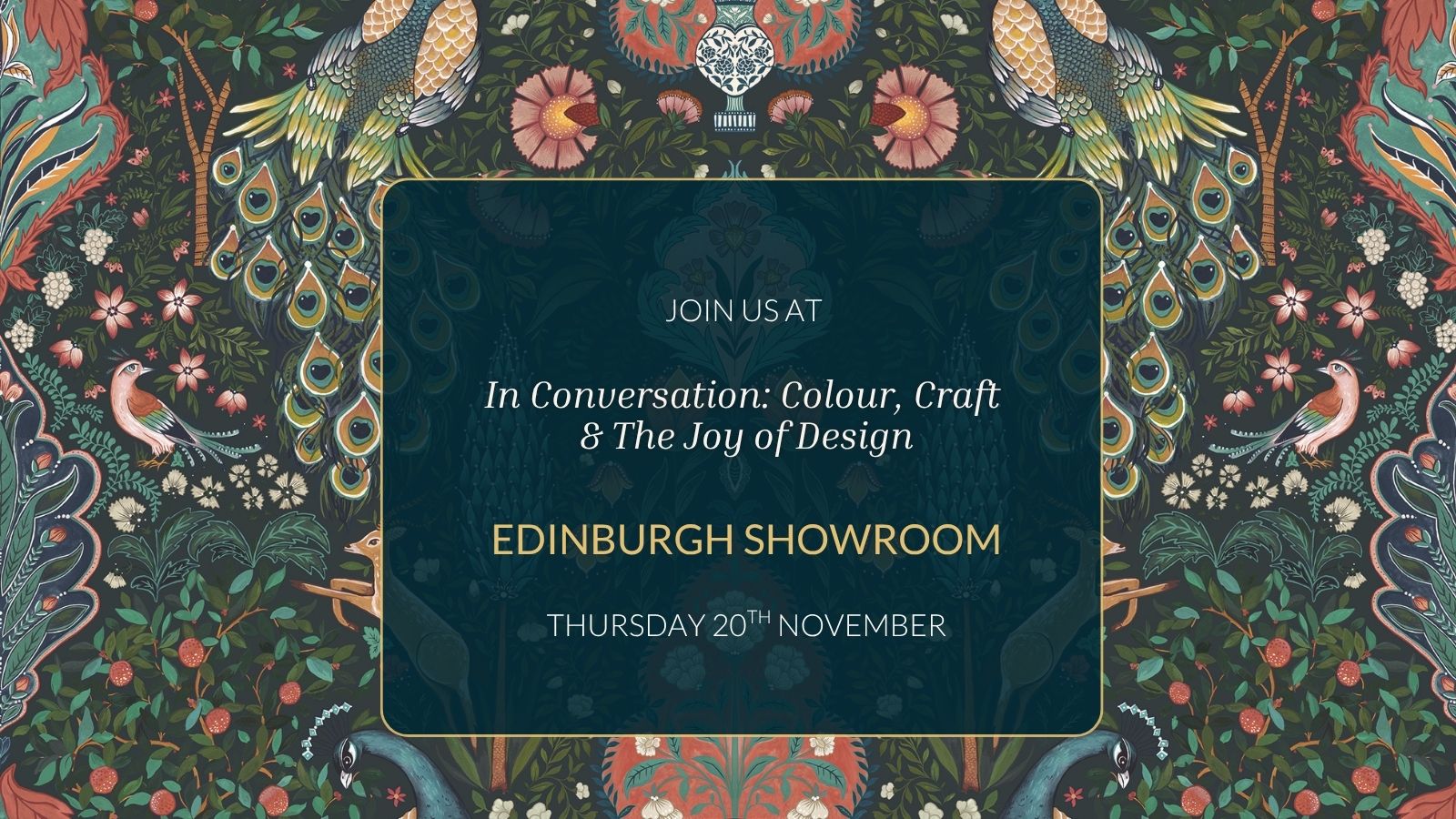 EDINBURGH SHOWROOM EVENT