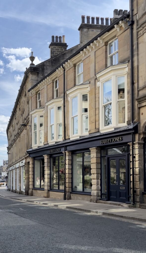 Harvey Jones Harrogate kitchen showroom exterior